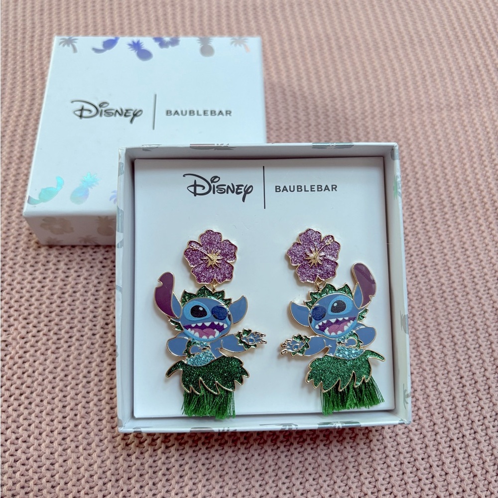BaubleBar Disney Stitch Earrings